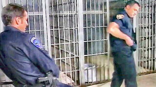 Big Booty Cop Strip Search naked girls scene in HD