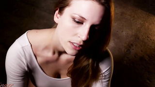 Xev Bellringer sheer white top - nude porn video