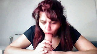 Evelyn Butt gamer girl blowjob - nude porn video