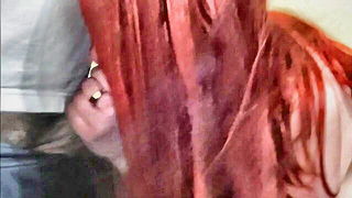 Redhead Cum Play Closeup - nude porn video