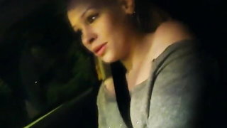 Lola Taylor car blowjob naked girls scene in HD