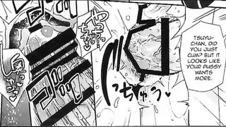 Tsuyu-chan hentai paizuri tease naked girls scene in HD