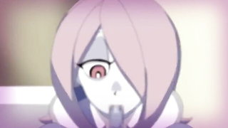Sucy tentacle mouth tease - nude porn video