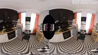 Blonde MILF Solo VR naked girls scene in HD