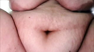 Beate mature BBW hairy closeup - nude porn video