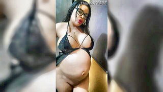 Busty Pregnant Latina Lingerie - nude porn video