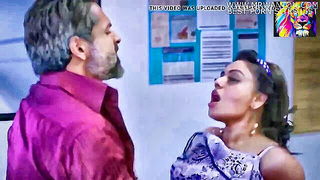 Desi Bhabhi White Strap Tease naked girls scene in HD