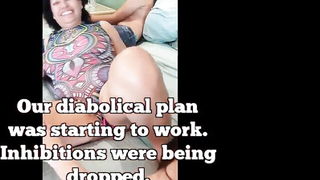 Busty Tattooed MILF Camshow naked girls scene in HD