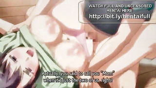 Busty Hentai Milf Apron Cleavage naked girls scene in HD