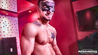 Halloween Hunk Reveals Hard Cock - nude porn video
