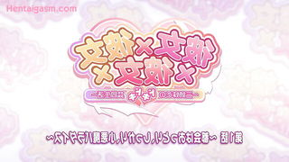 Surprised anime schoolgirls group naked girls scene in HD