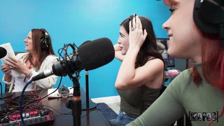 Bree Brooks podcast cowgirl tease naked girls scene in HD