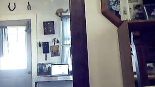 Busty GILF flashes lover - nude porn video