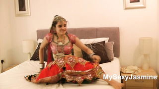 Jasmine Indian Belly Dance Strip naked girls scene in HD