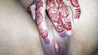 Desi Indian first night closeup naked girls scene in HD