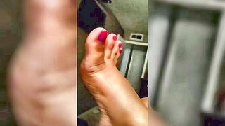 Latina Bare Feet Closeup naked girls scene in HD