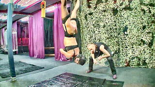 Pink Haired Sub Chained - nude porn video