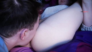 LeMaSnuSnu first time rimjob naked girls scene in HD