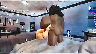 Nekostardust Roblox Catgirl Doggy naked girls scene in HD