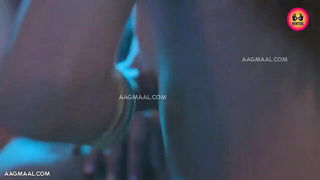 Busty Indian Threesome Tease naked girls scene in HD