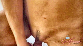 Zoe Bloom anal creampie closeup - nude porn video