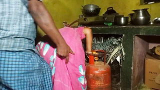 Desi Village Aunty Kitchen Doggy - nude porn video