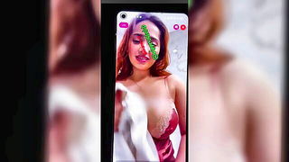 Aditi Mistry Pink Lace Tease naked girls scene in HD