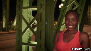 Zaawaadi Ebony Anal Interracial - nude porn video