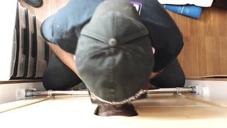 POV Gloryhole Nut Tugging Blowjob - nude porn video