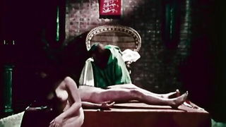 Vintage Brunette Ritual Seduction naked girls scene in HD