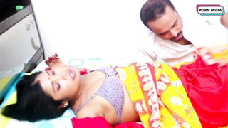 Indian couple saree romance naked girls scene in HD