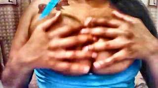 Tatted ebony big tits - nude porn video