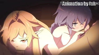 Roxy futa blowjob animation naked girls scene in HD