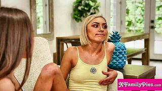 Maya Woulfe Chloe Temple Threesome - nude porn video