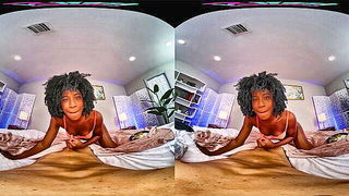 Nicole Kitt Ebony Solo POV - nude porn video