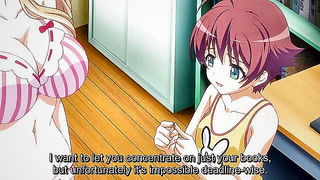 Busty Anime Girls Lingerie Posing - nude porn video