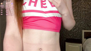 Orahigbie redhead thong striptease naked girls scene in HD