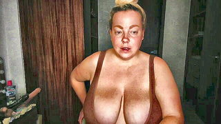 Beauty4AGent busty blonde solo - nude porn video