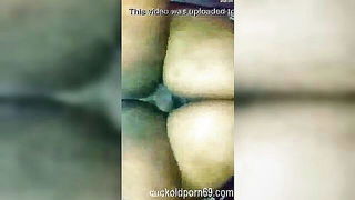 Pale Hotwife Pussy Spread Closeup naked girls scene in HD