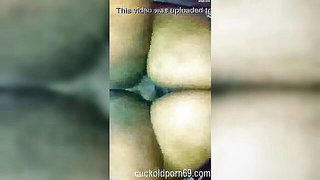 Pale Hotwife Pussy Spread Closeup naked girls scene in HD