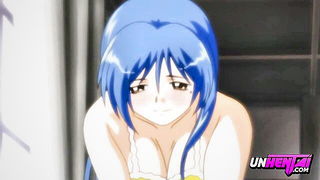 Blue Haired Stepsister Undies Fetish naked girls scene in HD