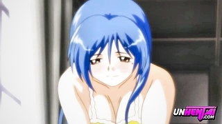 Blue Haired Stepsister Undies Fetish naked girls scene in HD