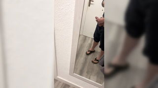 Latino guy oils big cock - nude porn video