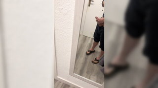 Latino guy oils big cock - nude porn video