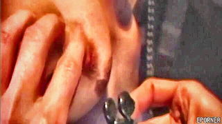 Blonde Lesbian BDSM Closeup - nude porn video