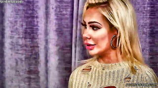 Chessie Kay CFNM leg tease naked girls scene in HD