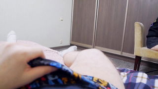 HotCumChallenge blonde anal creampie naked girls scene in HD