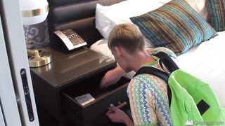 Blond Twink Caught Stealing - nude porn video