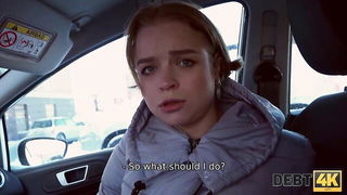Debt4k blonde blowjob casting naked girls scene in HD