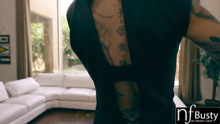Anna Bell Peaks Bondage Lingerie - nude porn video